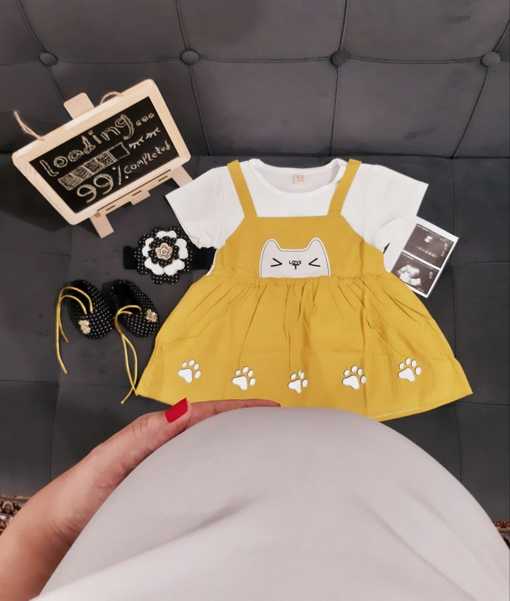 ماه هشتم بارداری آنیا موسوی زاده