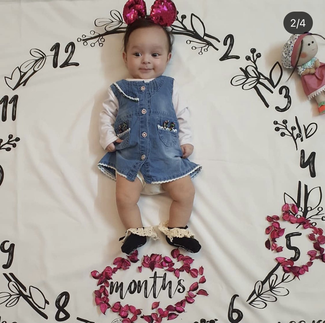 پنج ماهگی نوزاد سوگل جعفری