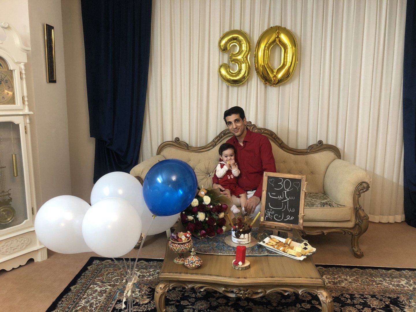 دوازده ماهگی نوزاد سوگل جعفری