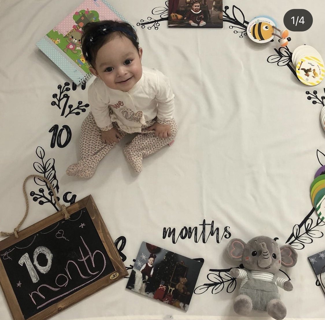 ده ماهگی نوزاد سوگل جعفری