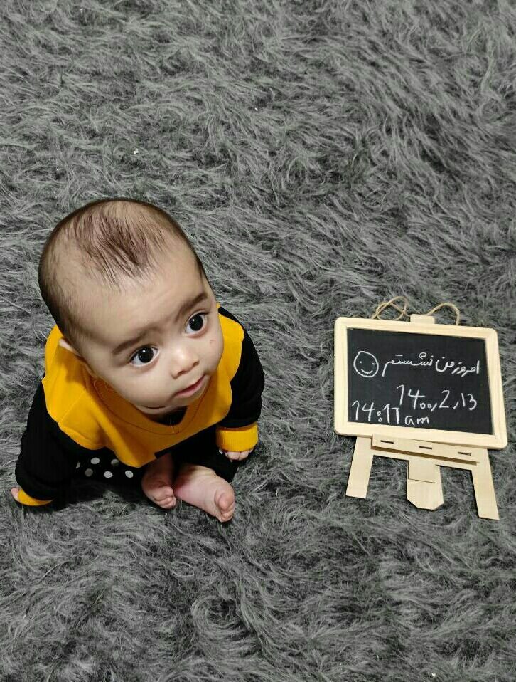 پنج ماهگی نوزاد s.mohamadhasan210