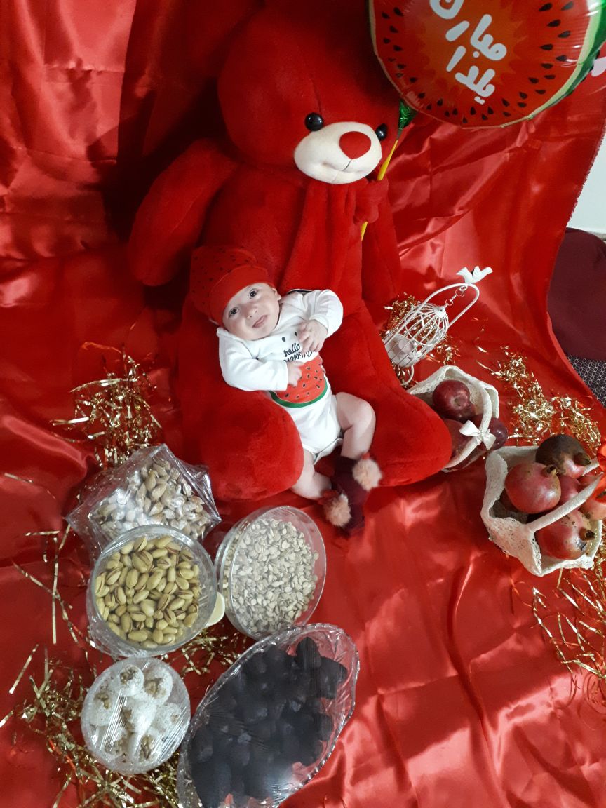 سه ماهگی نوزاد مانی پنجه بند