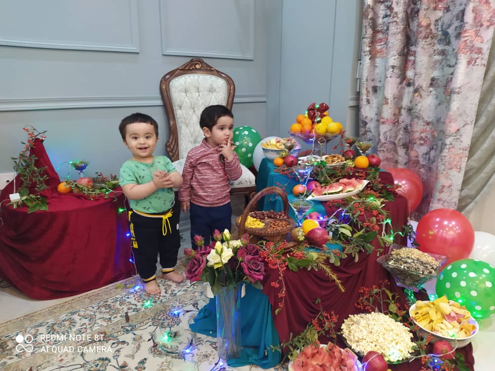 هجده ماهگی کودک محمدامین یساقی