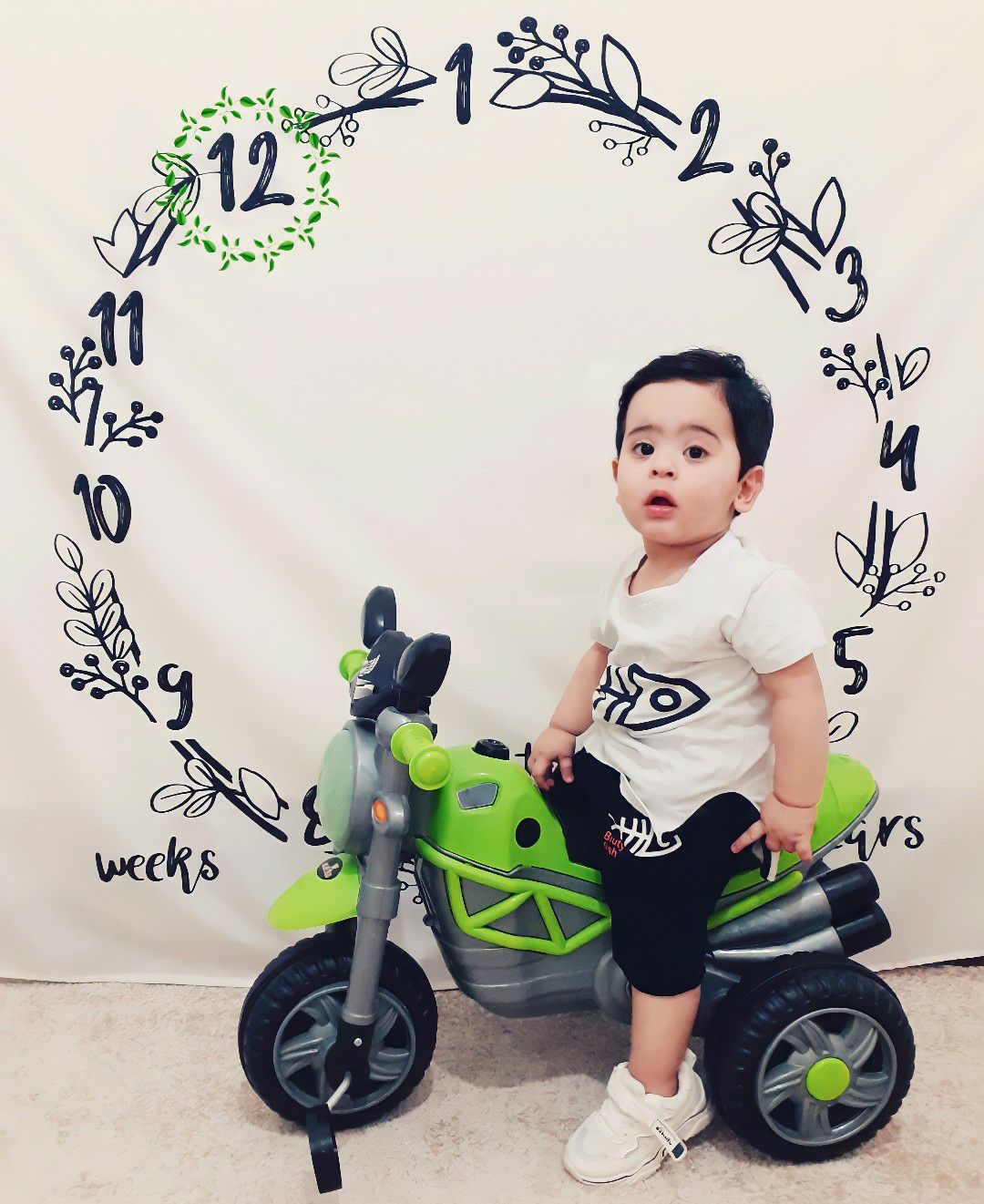 دوازده ماهگی نوزاد حسین بهفر