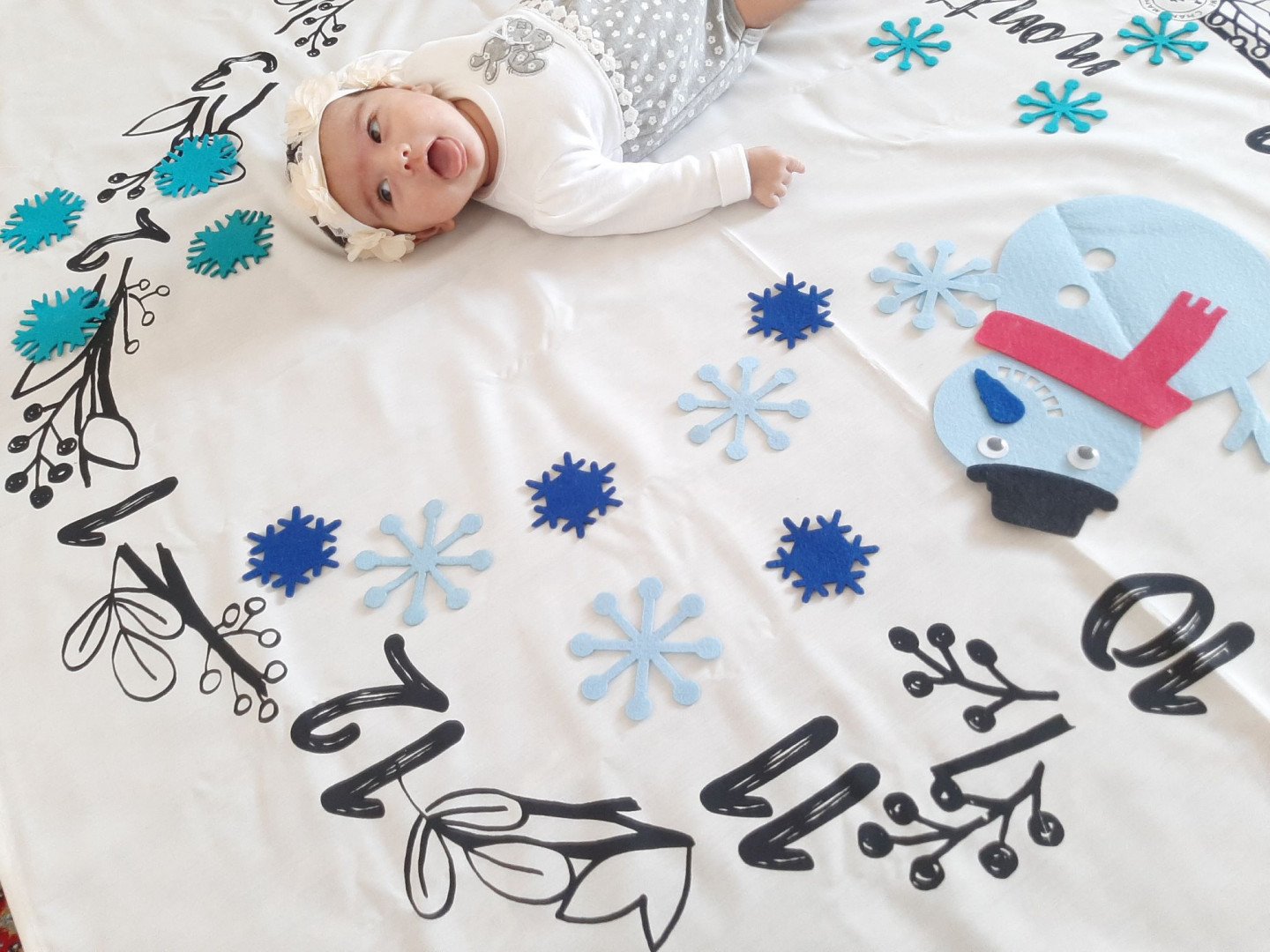 تم عکس زمستانی نوزاد سویل نوحی