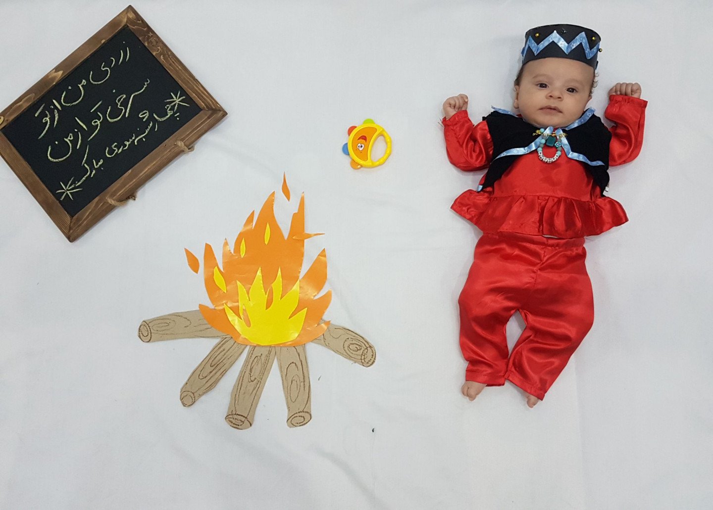 دو ماهگی نوزاد اهورا وثوق