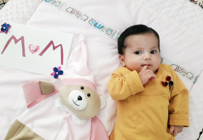 دوازده ماهگی نوزاد مرسانا رهدار