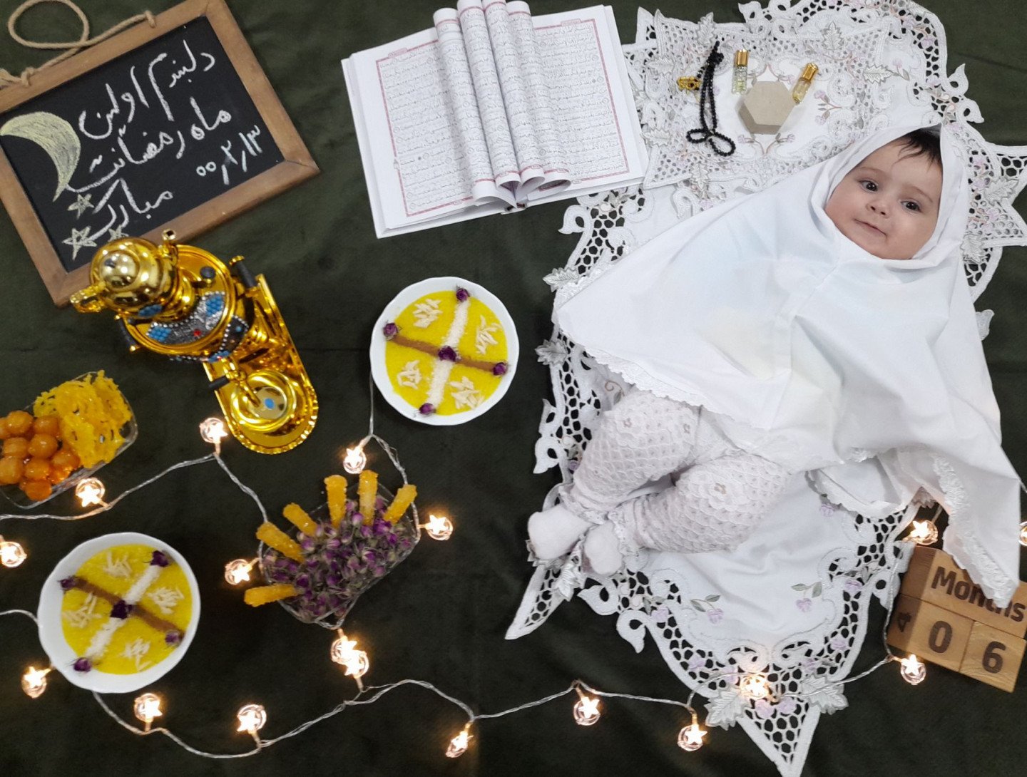 شش ماهگی نوزاد یلدا عمو قنبری