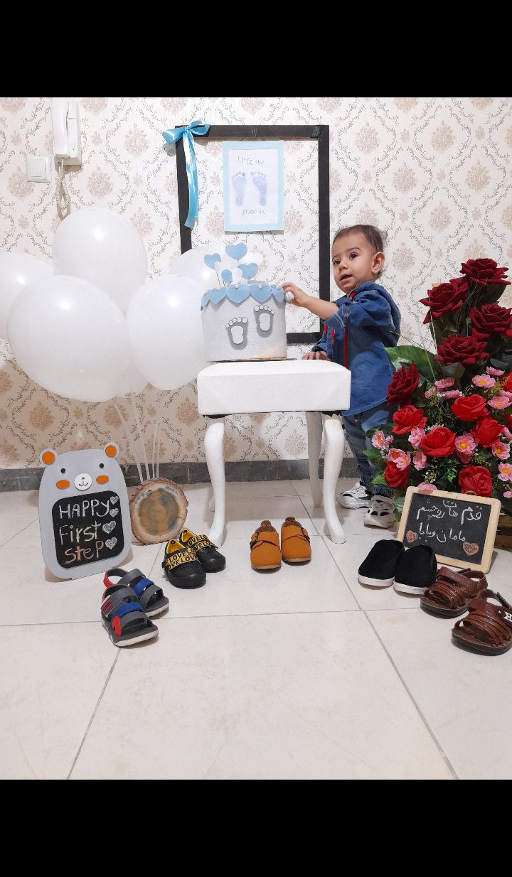 پانزده ماهگی کودک ارشام دهقان