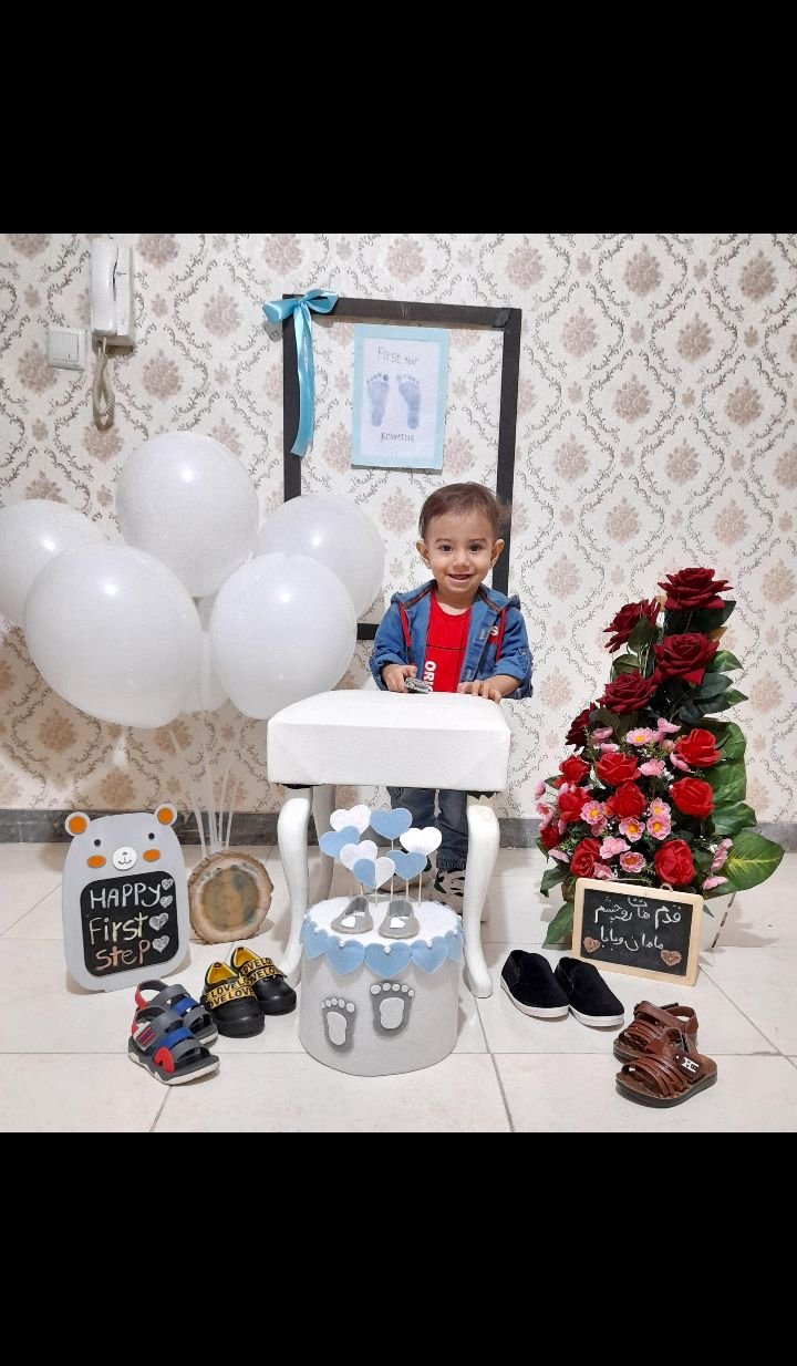 پانزده ماهگی کودک ارشام دهقان