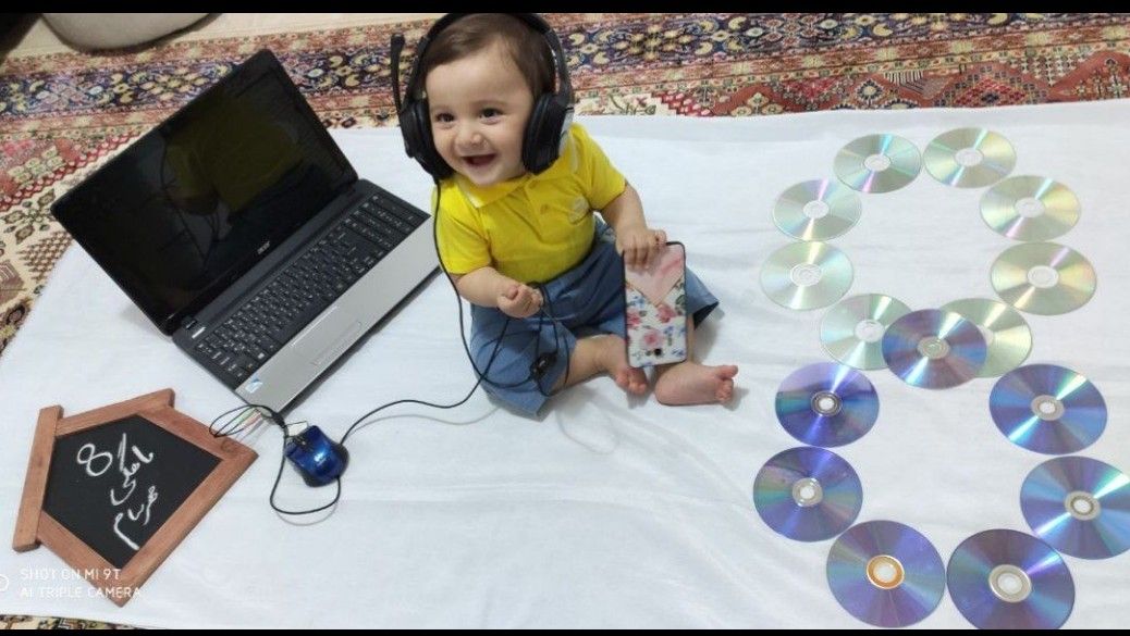 هشت ماهگی نوزاد مهرسام میرتیموری