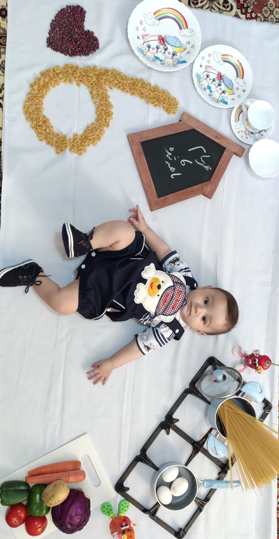 شش ماهگی نوزاد مهرسام میرتیموری