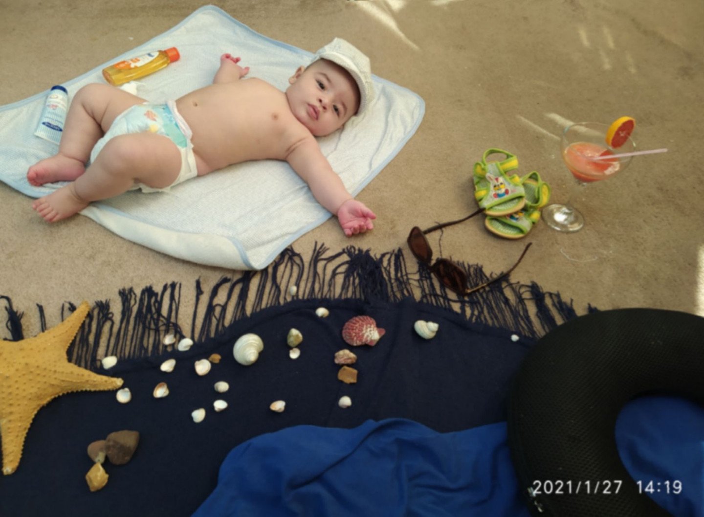 سه ماهگی نوزاد محمد طه صادقی