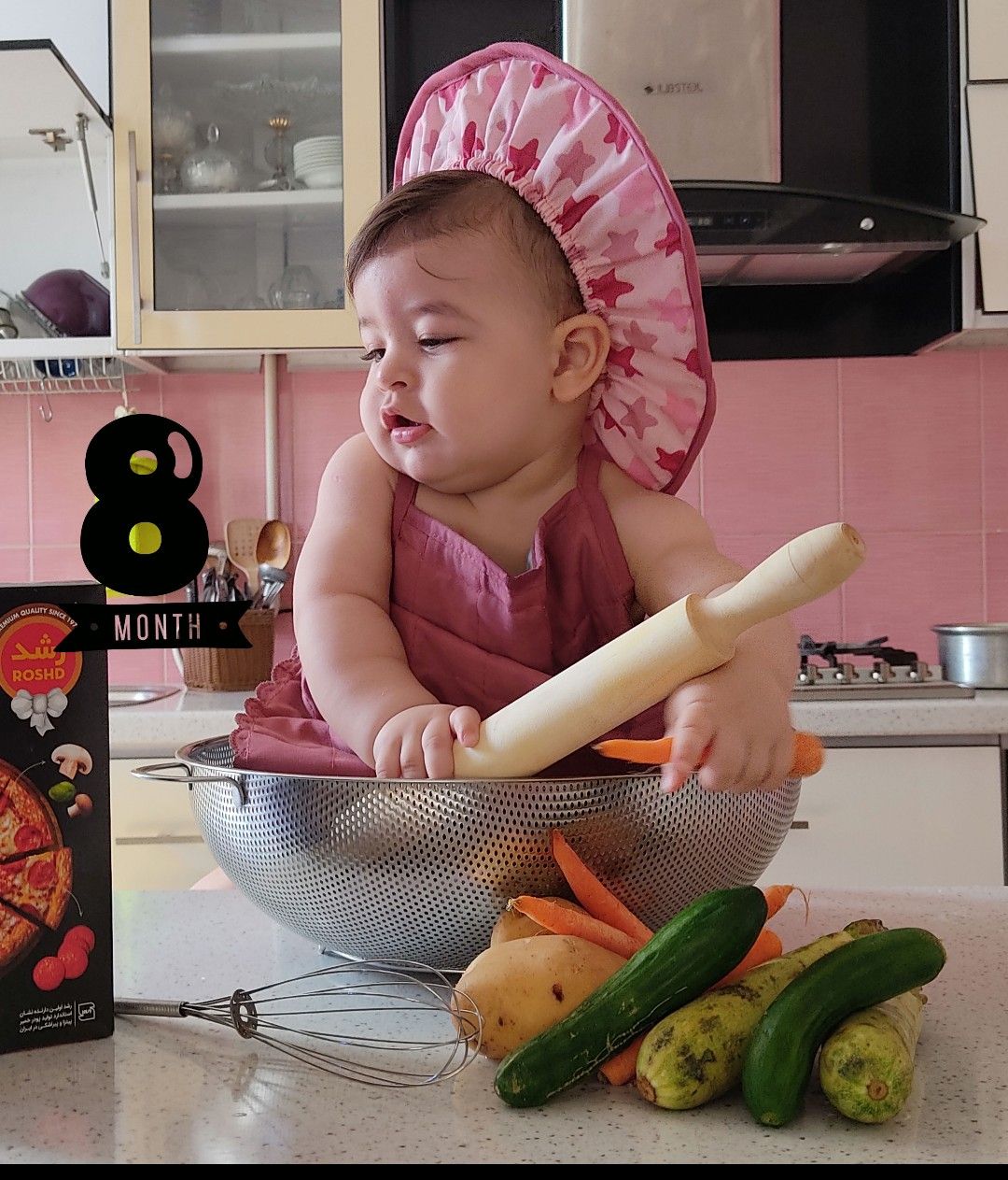 تم عکس بهاری کودک محمد طه صادقی