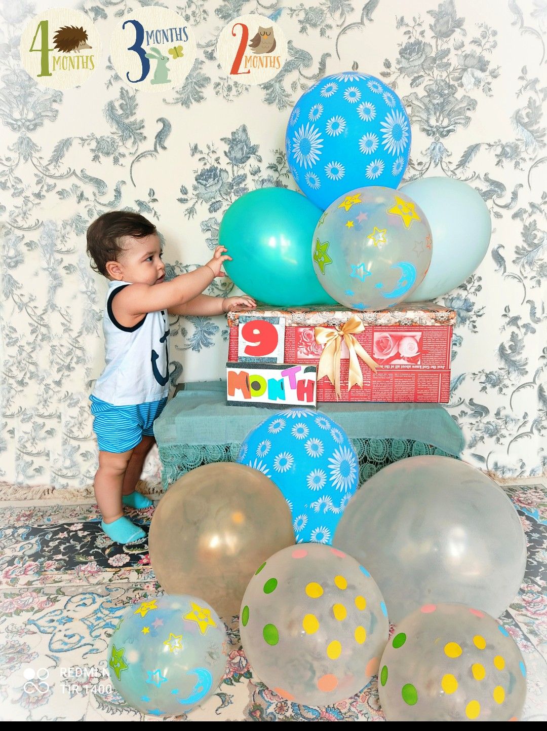 تم عکس تابستانی کودک محمد طه صادقی