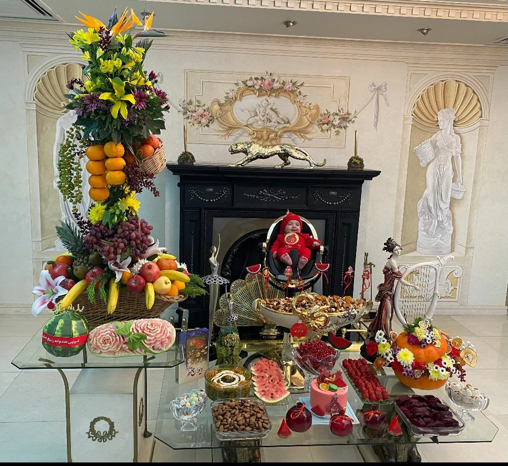 چهار ماهگی نوزاد آبتین فرجی