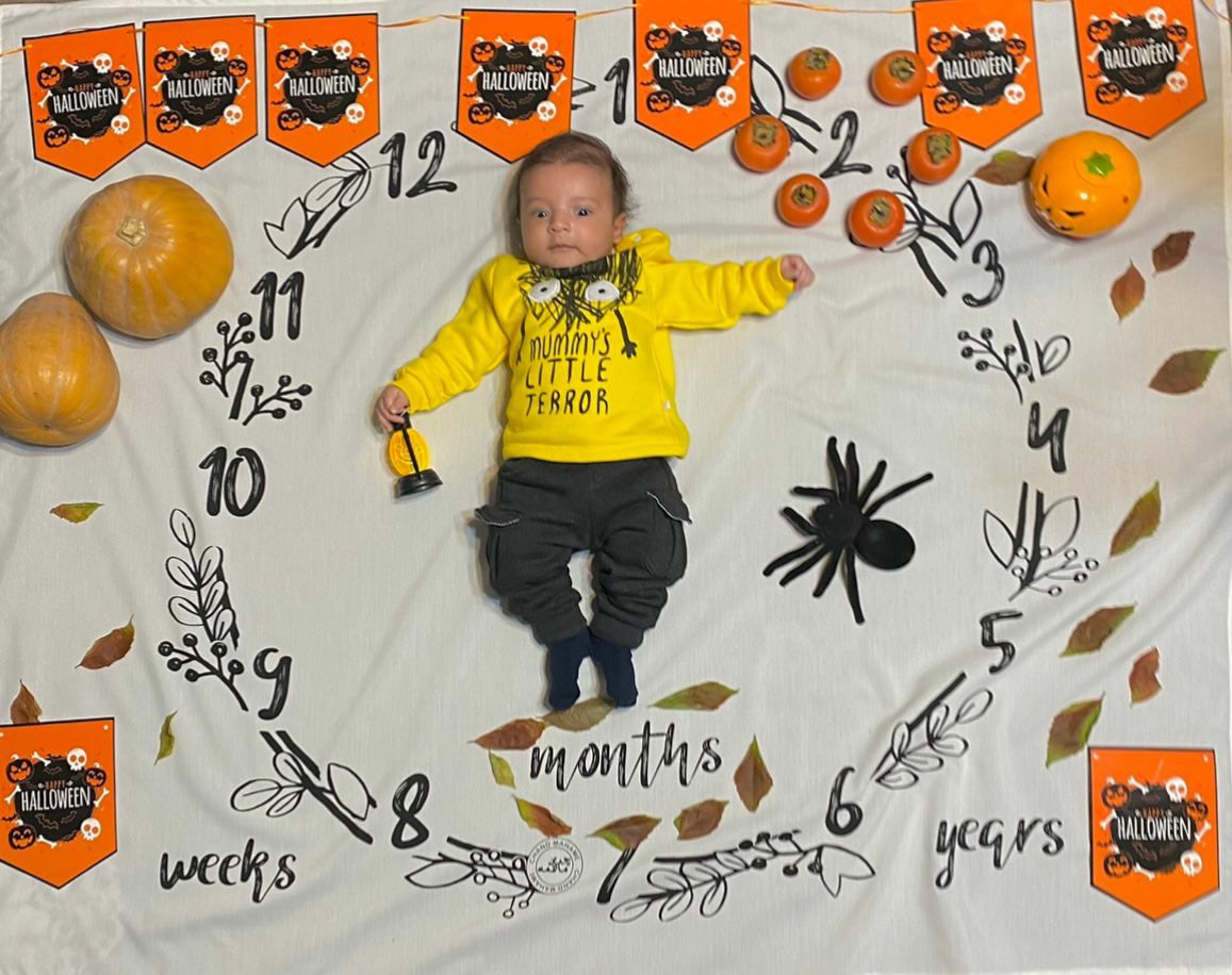 جشن هالووین کودک آبتین فرجی