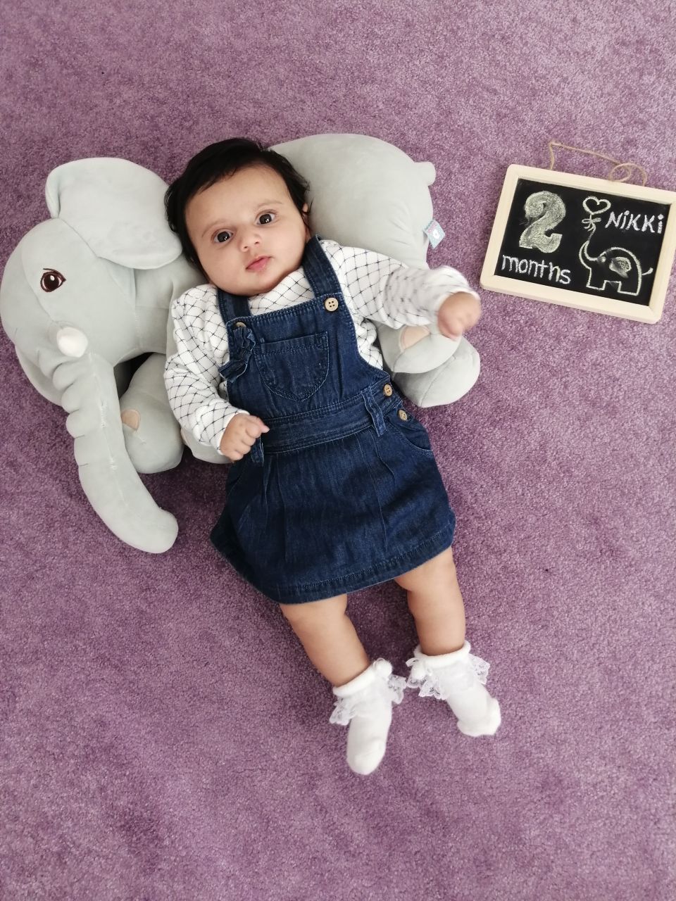 دو ماهگی نوزاد نیکی دارابی