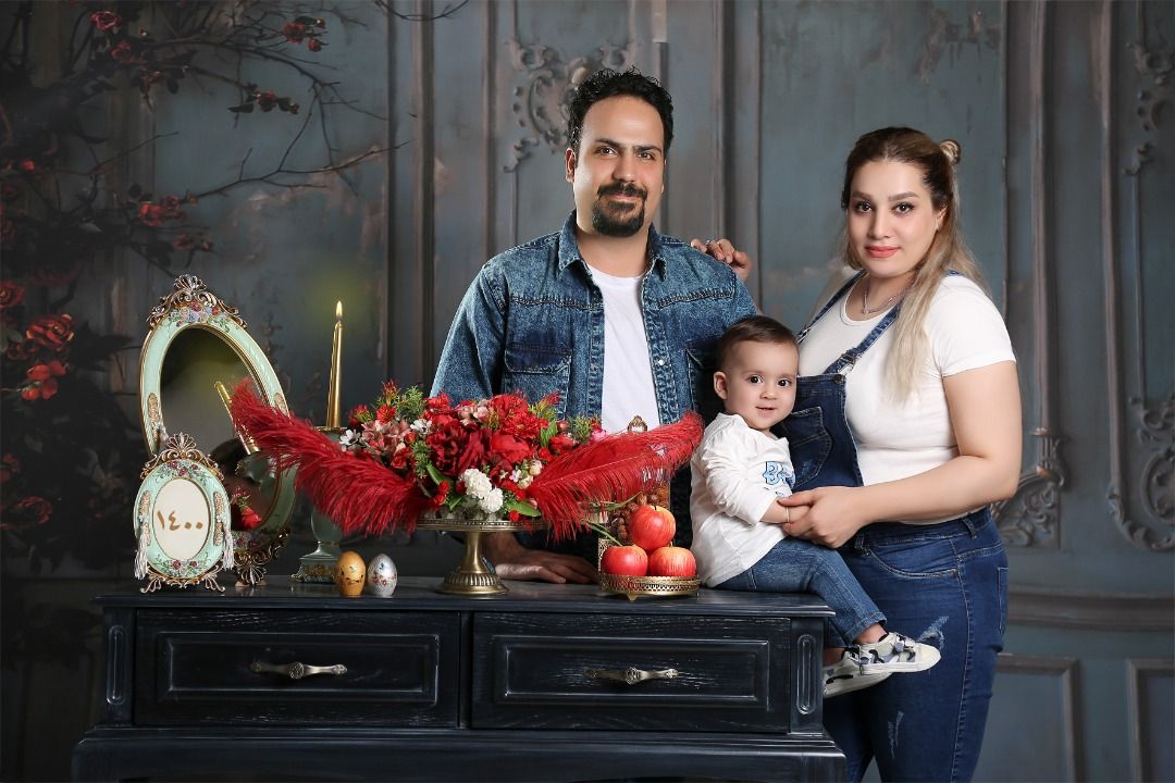 عکس خانوادگی من ماکان مهرافروز