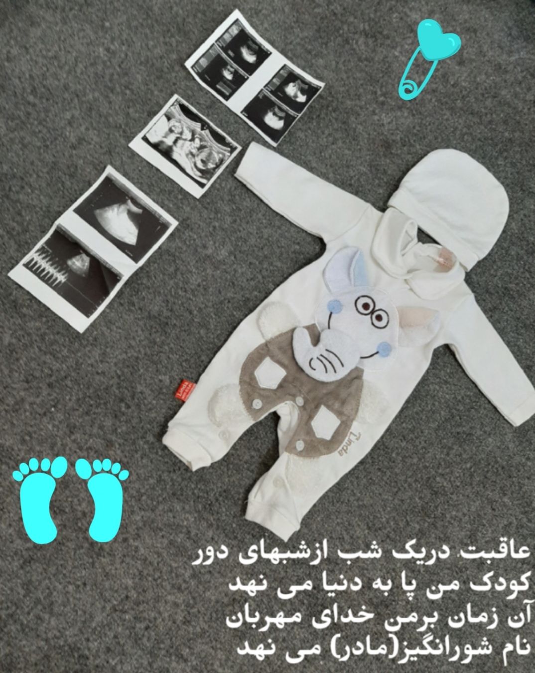 بارداری محمدصدرا محمودی