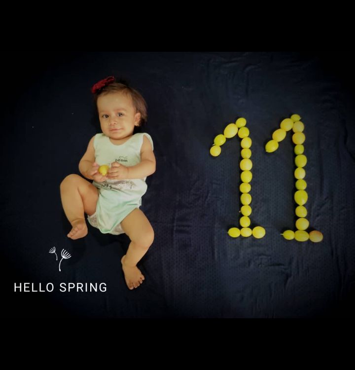 یازده ماهگی نوزاد mahdis zadehtaghi