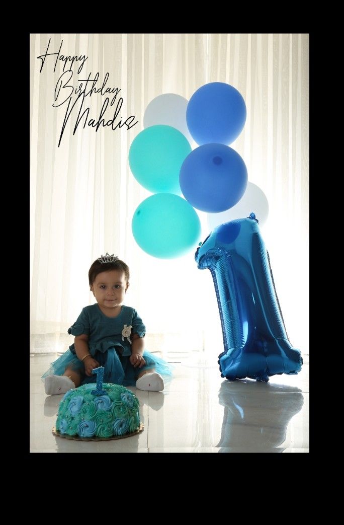 تولد یک سالگی کودک mahdis zadehtaghi