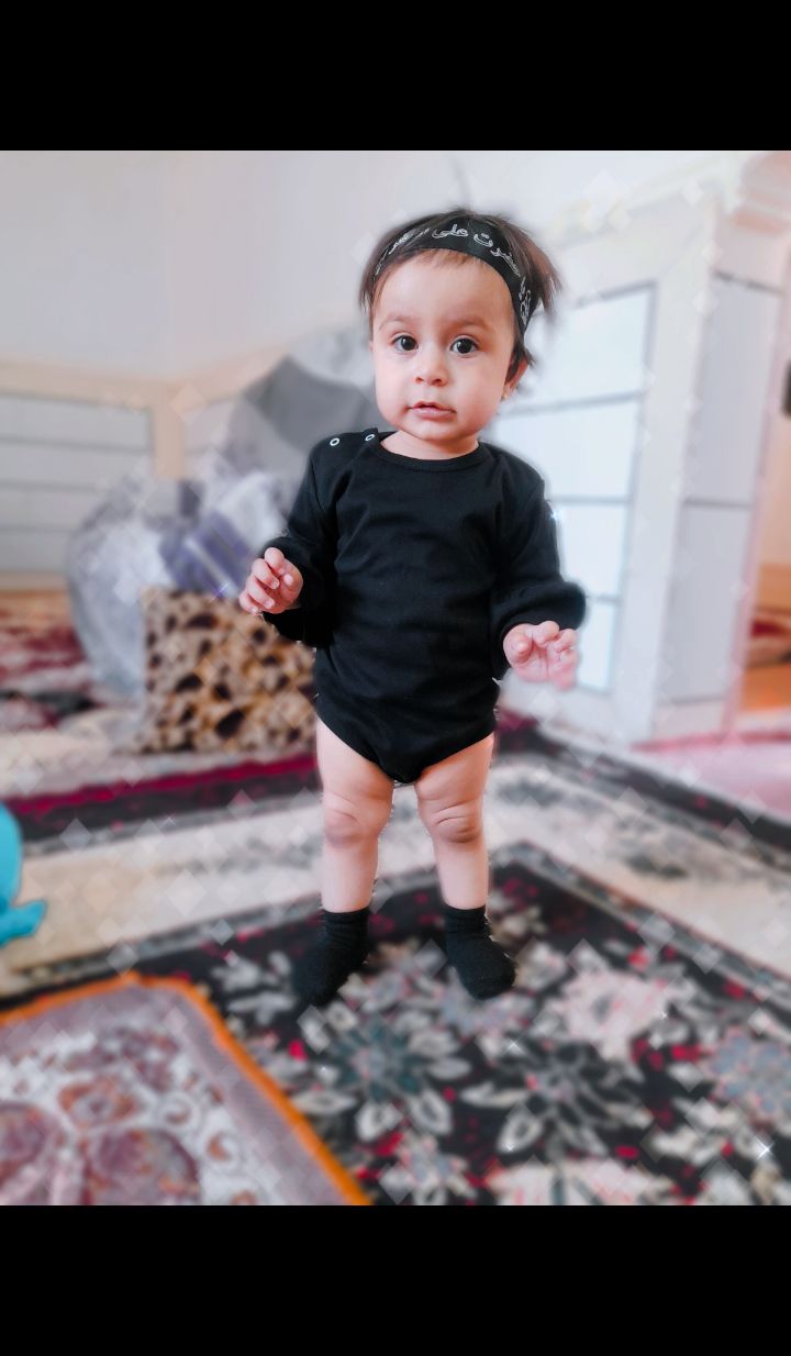 ایستادن نوزاد mahdis zadehtaghi