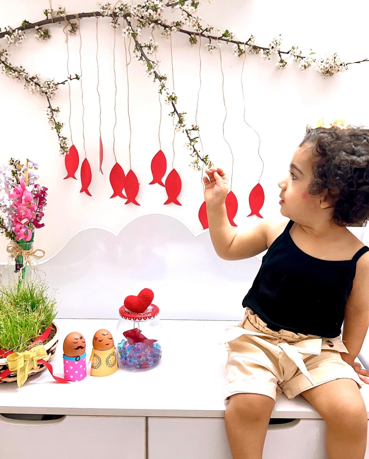 تم عکس بهاری کودک دلوین قلی نژاد