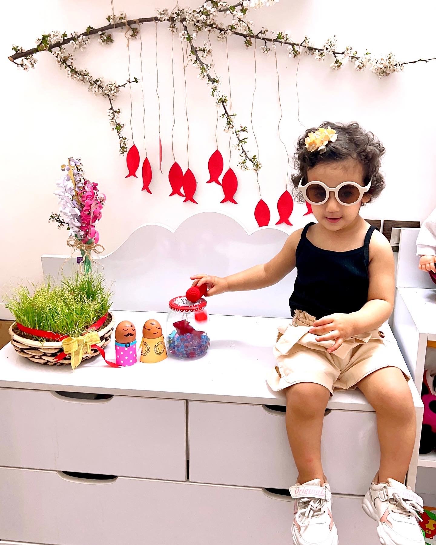 تم عکس بهاری کودک دلوین قلی نژاد