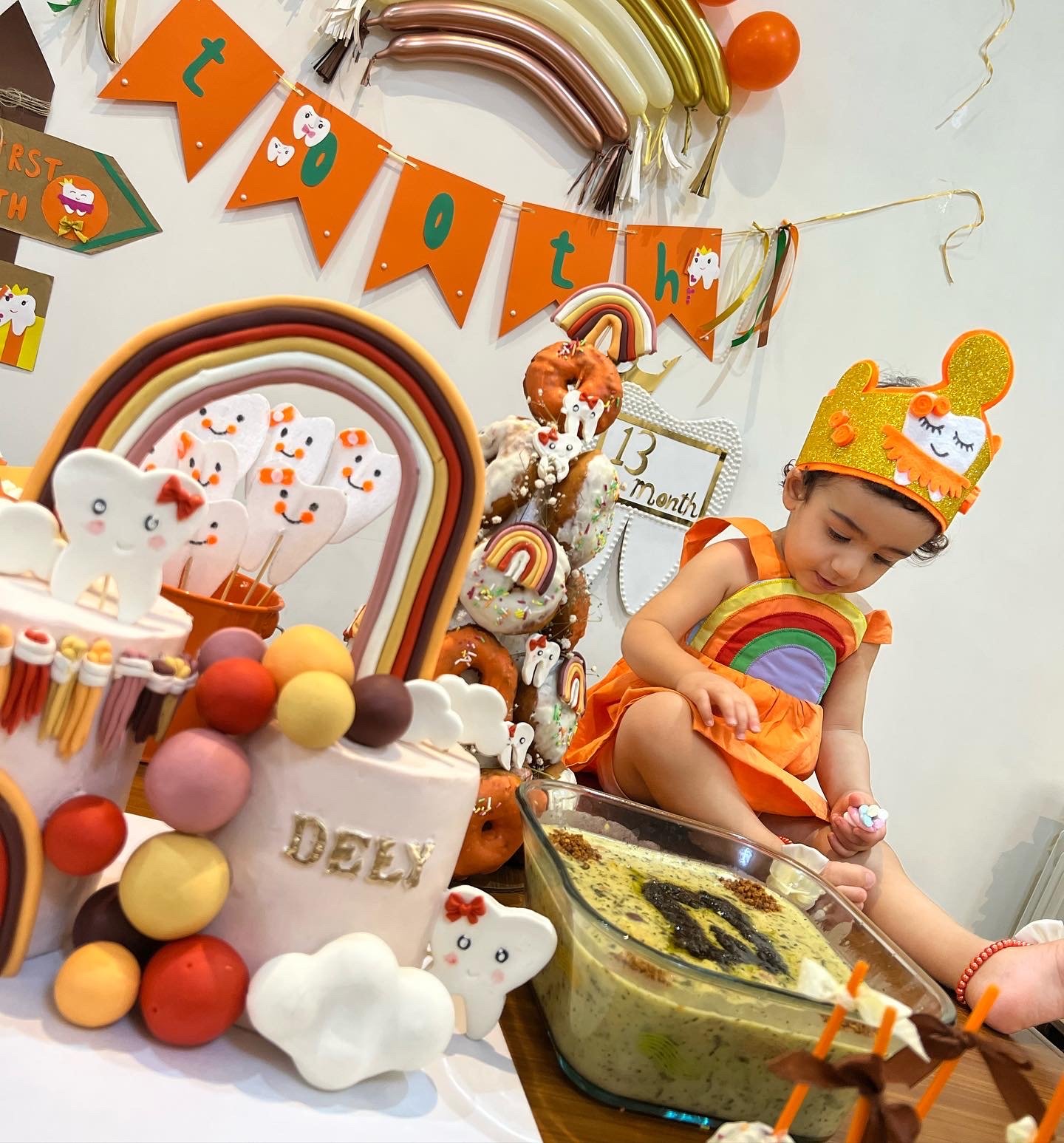 جشن دندونی نوزاد دلوین قلی نژاد