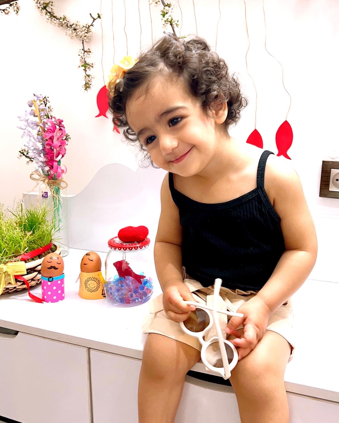 تم عکس بهاری کودک دلوین قلی نژاد