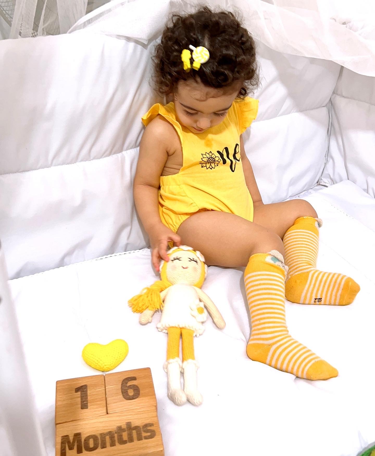 شانزده ماهگی کودک دلوین قلی نژاد