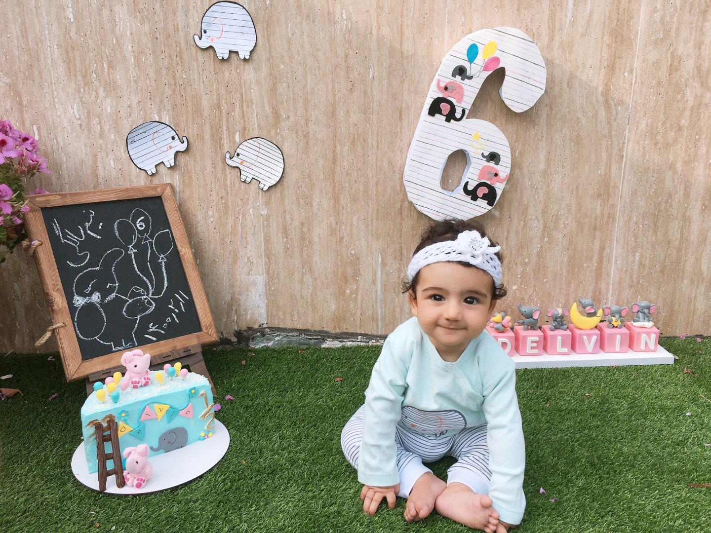 شش ماهگی نوزاد دلوین قلی نژاد