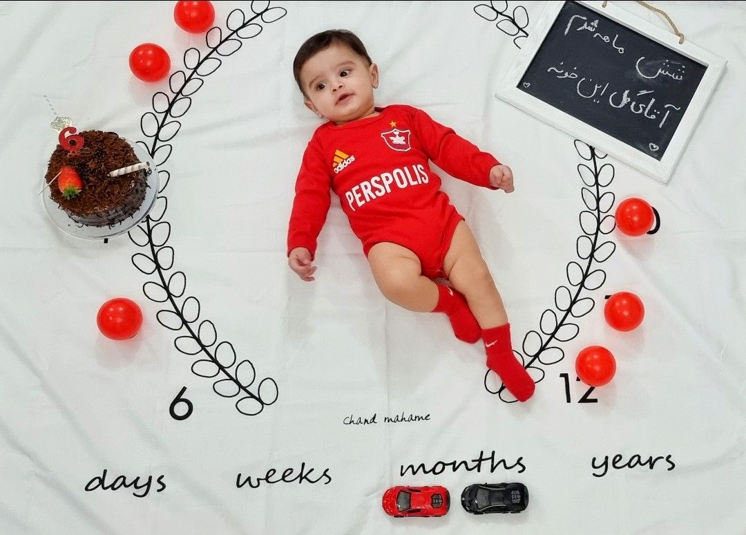 شش ماهگی نوزاد مهرسام عرشیان