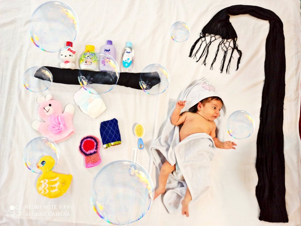 یک ماهگی من همتا همتی