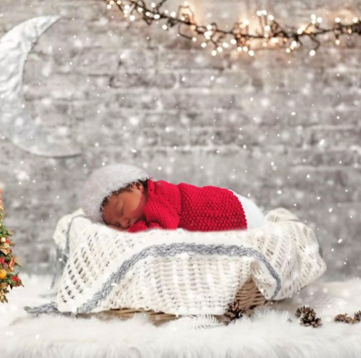 تم عکس زمستانی نوزاد همتا همتی