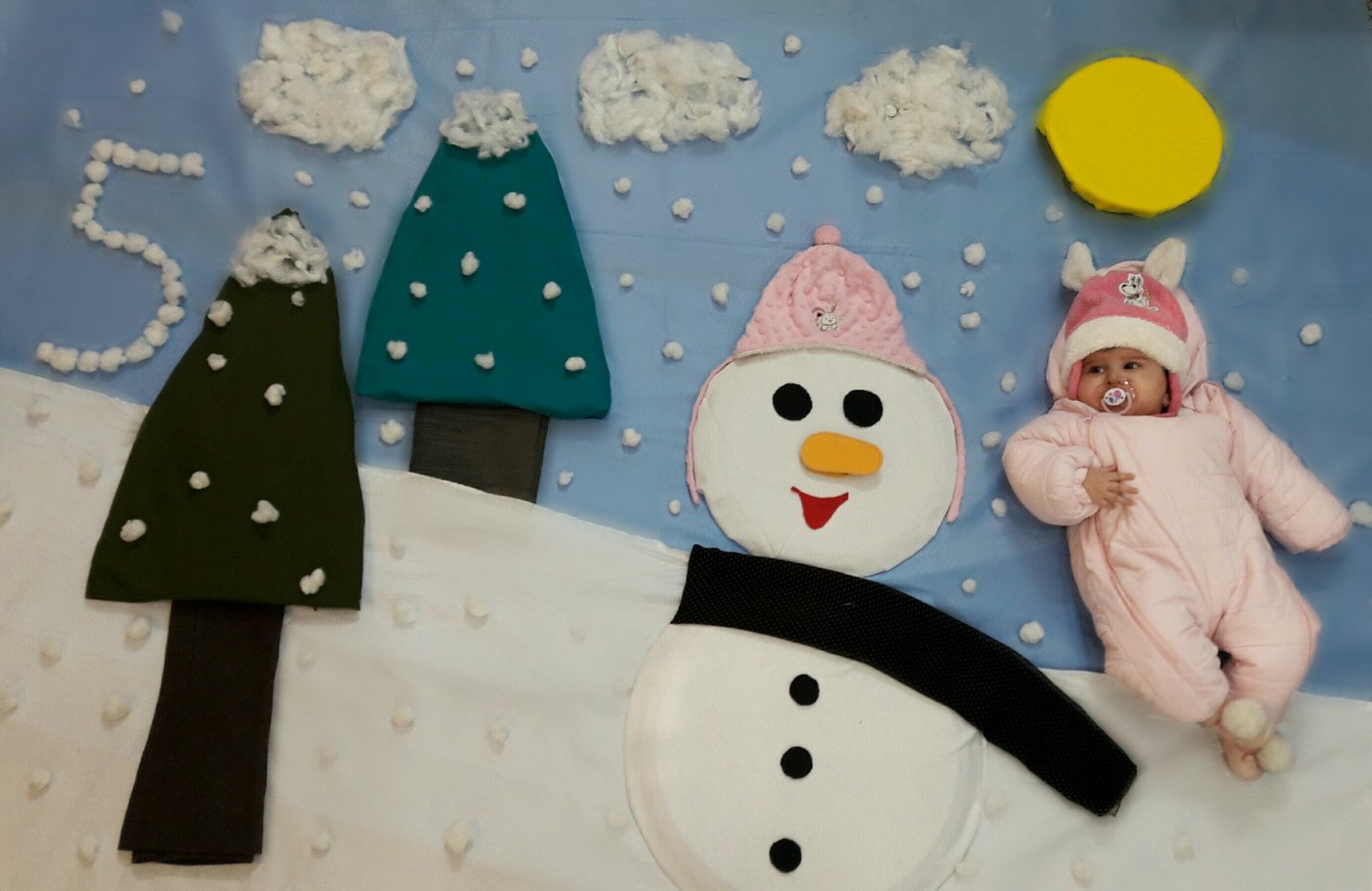 پنج ماهگی نوزاد هانا قلی زاده