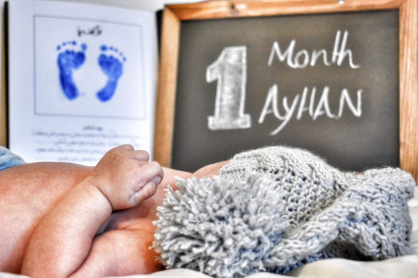 یک ماهگی نوزاد آیهان جلیلی