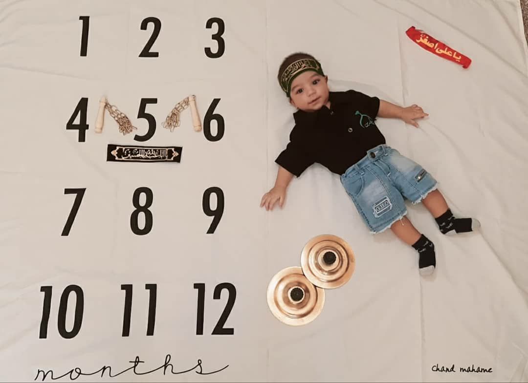 پنج ماهگی نوزاد آیهان رضوی