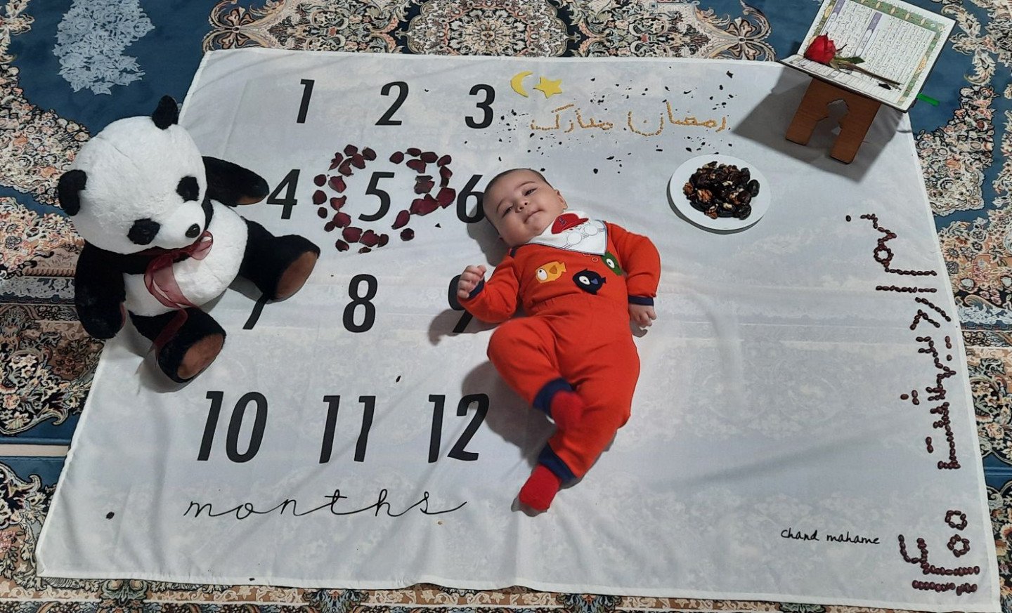 پنج ماهگی نوزاد بنیامین محمدیان