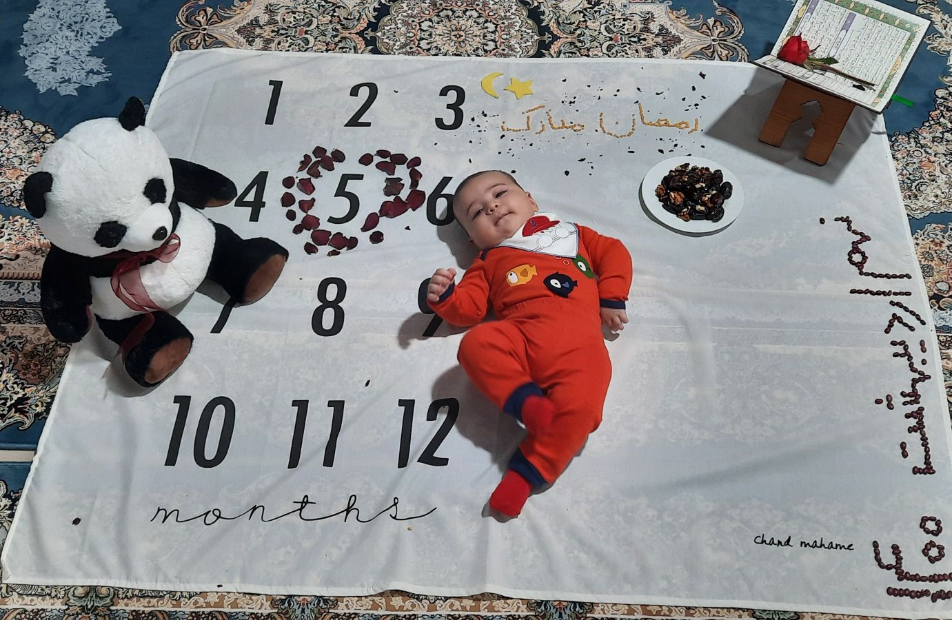 پنج ماهگی نوزاد بنیامین محمدیان