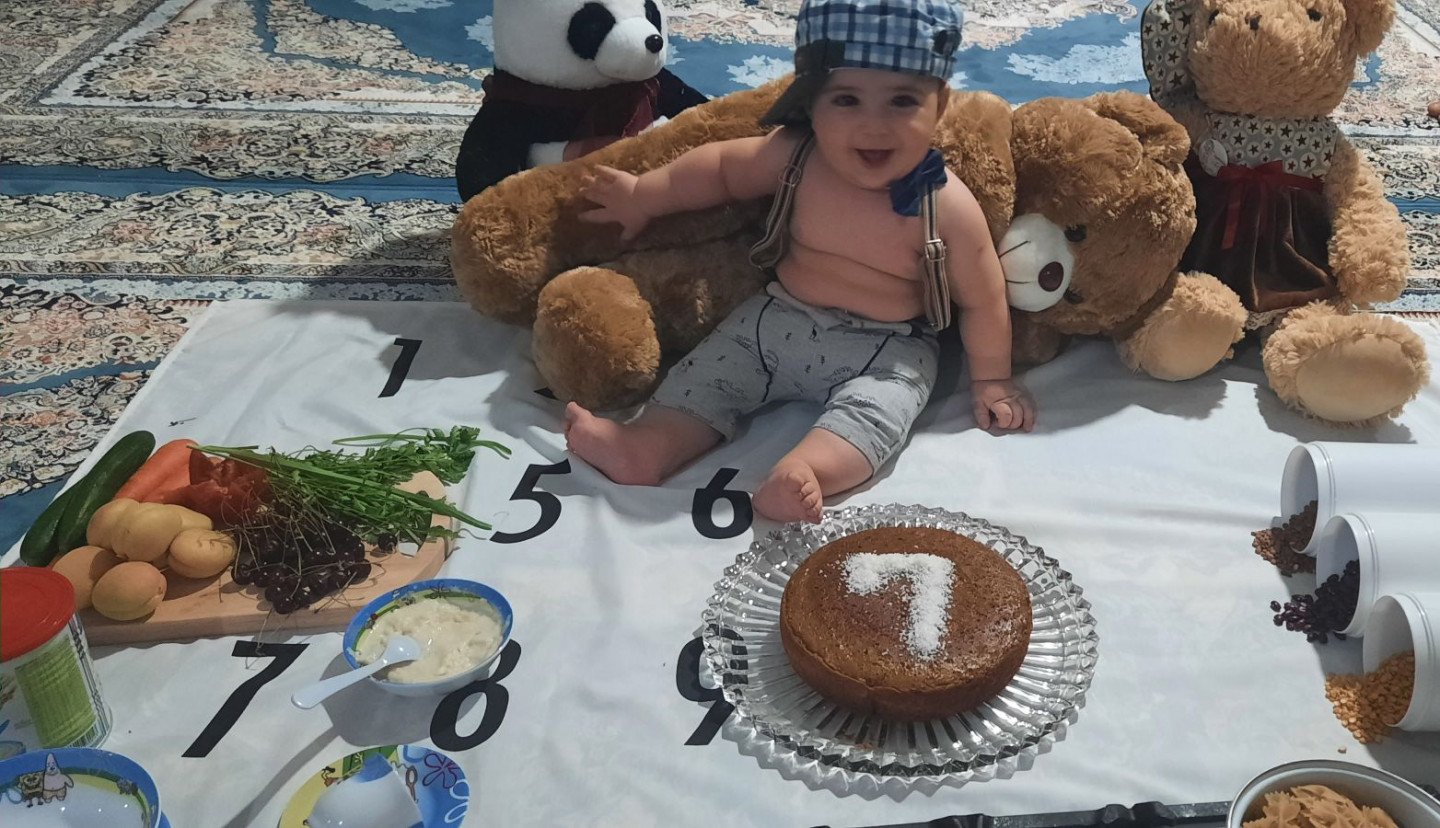 هفت ماهگی نوزاد بنیامین محمدیان