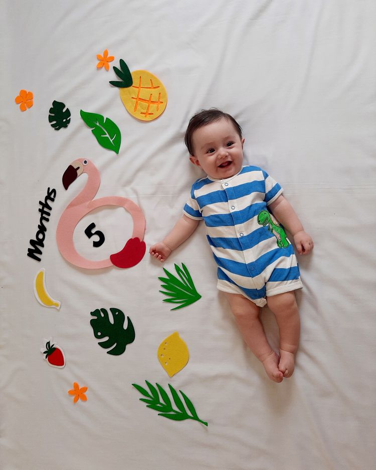 پنج ماهگی نوزاد برسام صالحی