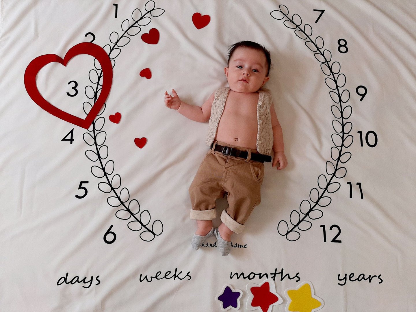 تم عکس زمستانی نوزاد برسام صالحی