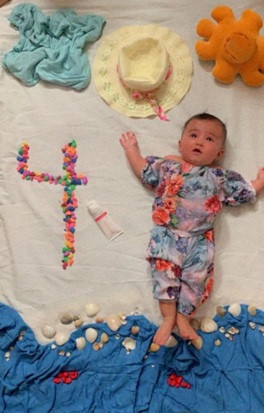 تم عکس تابستانی کودک حَؤراء