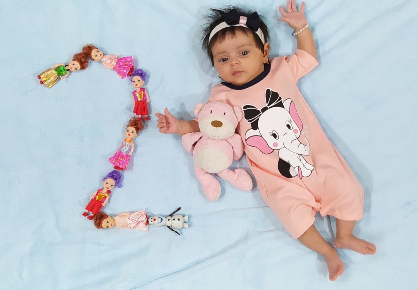 دو ماهگی نوزاد تبسم توکلی