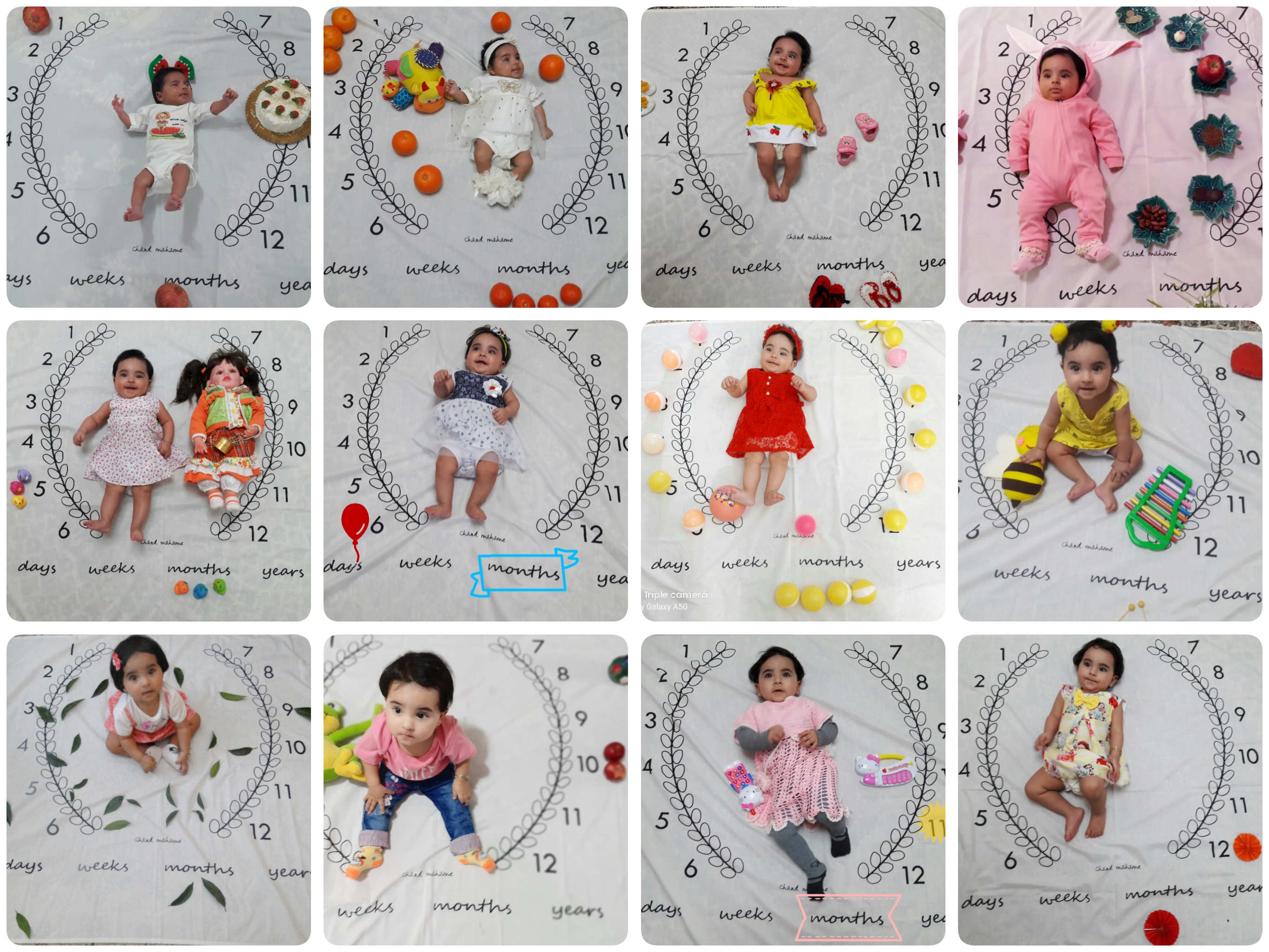 دوازده ماهگی نوزاد رمضان نیا