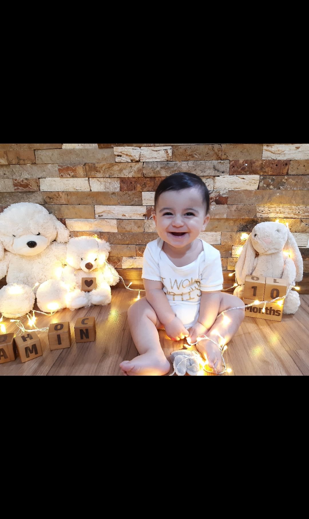 ده ماهگی نوزاد سامین جلالی