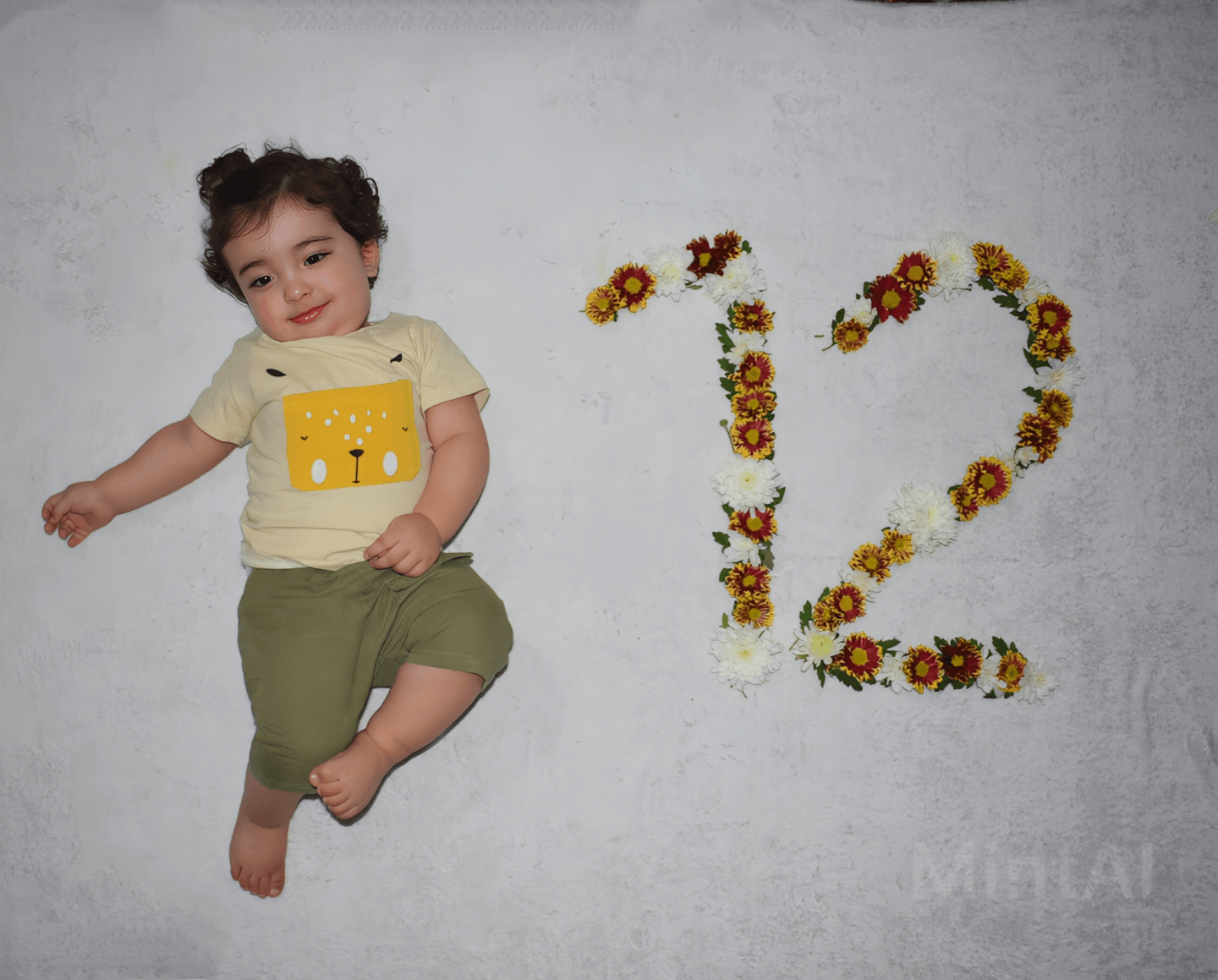 دوازده ماهگی نوزاد آدریَن شاپورجانی