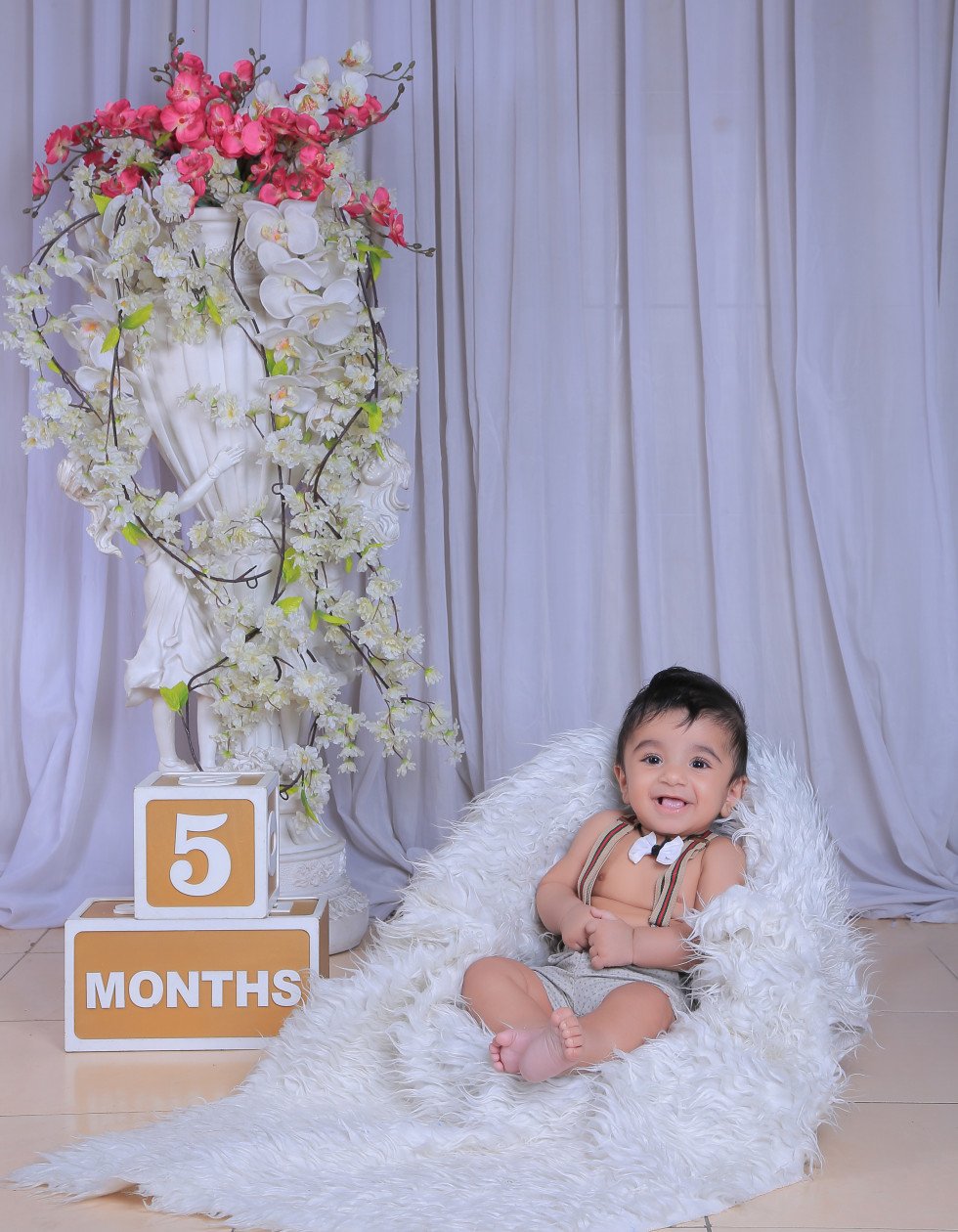 پنج ماهگی نوزاد بهاره مقیسه